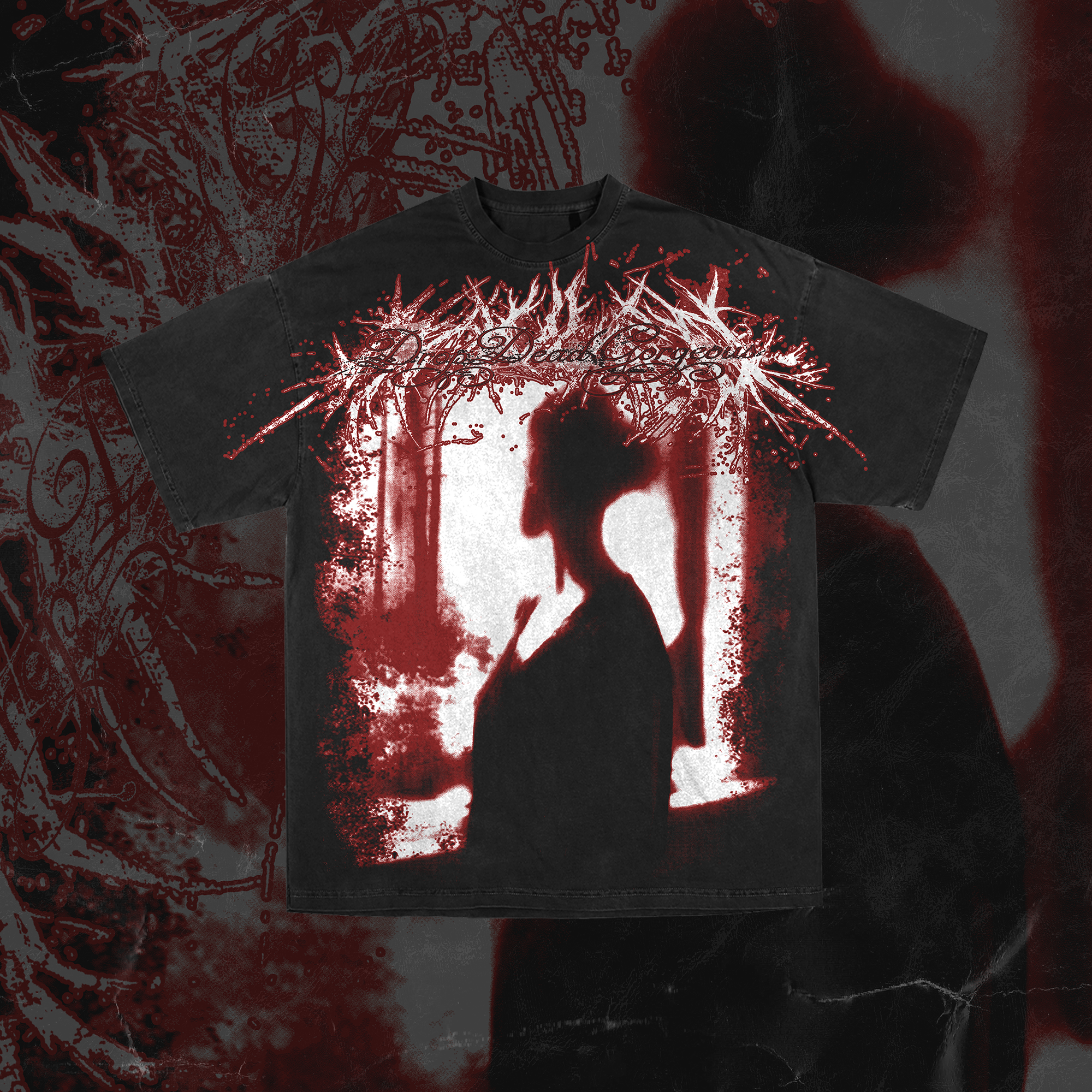 Drop Dead Gorgeous All Over Print Tee