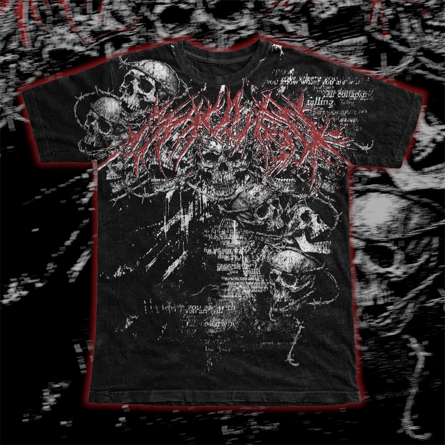 All Over Print Affliction Tee